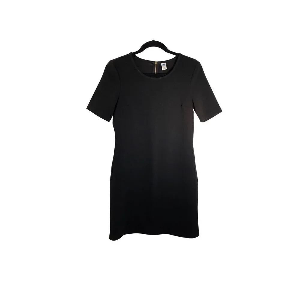 Old Navy women’s ribbed black short sleeve dress size XS